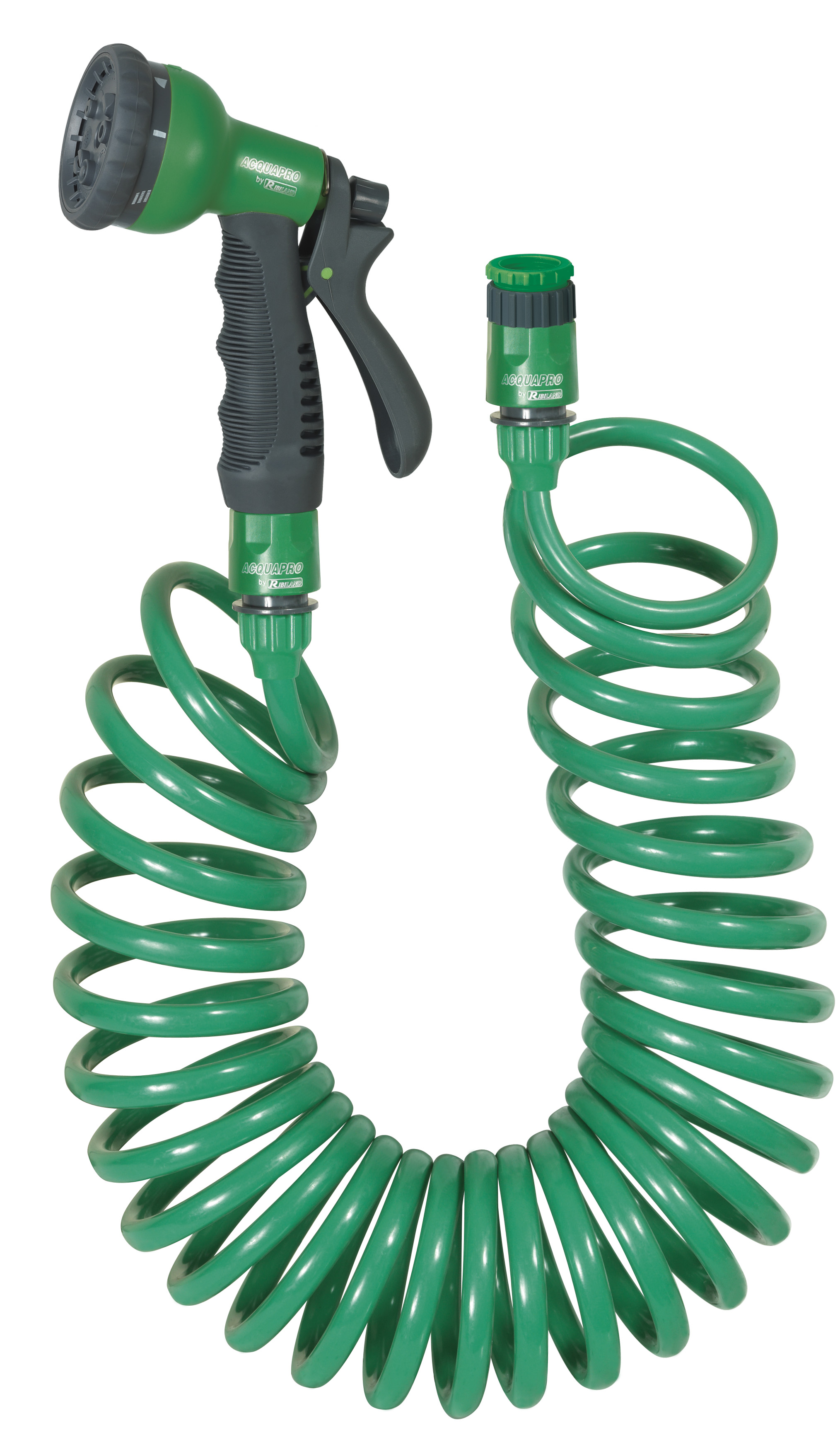 Kit De Réparation Pour Tuyau D'arrosage Extensible - 4 Pièces - Compatible 7,6 à 30,5 M - Raccords Rapides - Vert
